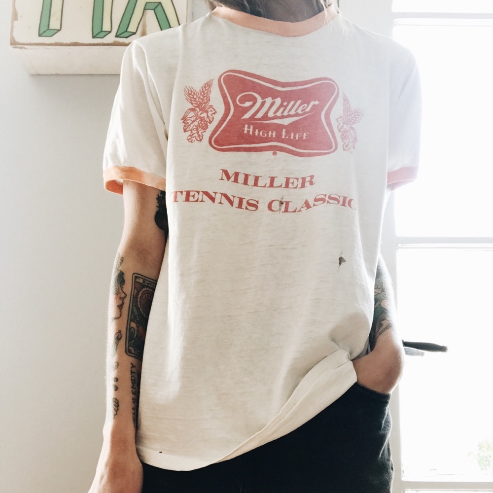 Vintage Miller Beer Tee